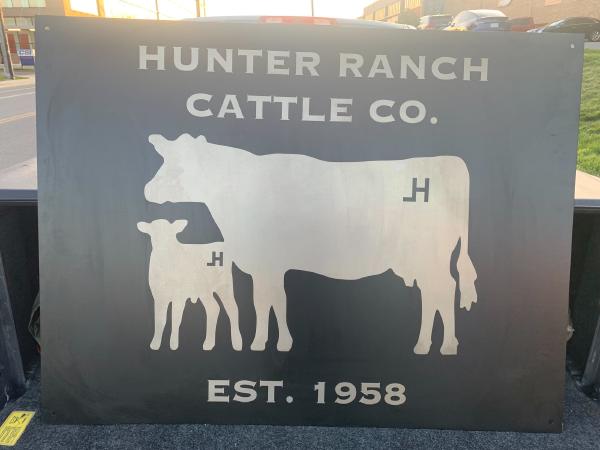 Hunter Ranch Sign