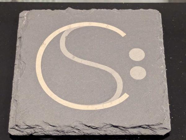 Laser Engraved Covalent Spirits Coasters