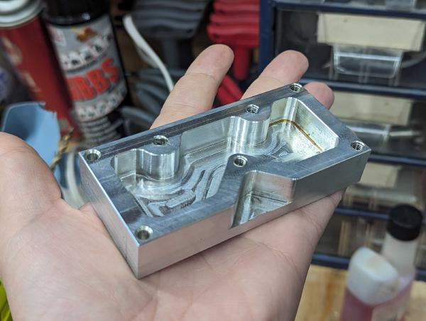 Makerspace CNC Aluminum Part