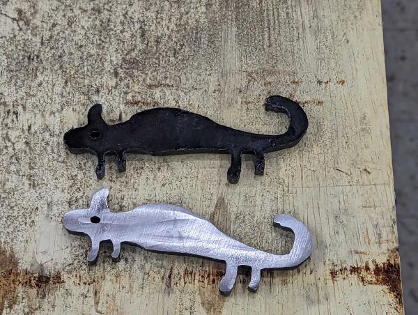 Plasma Cut Gecko