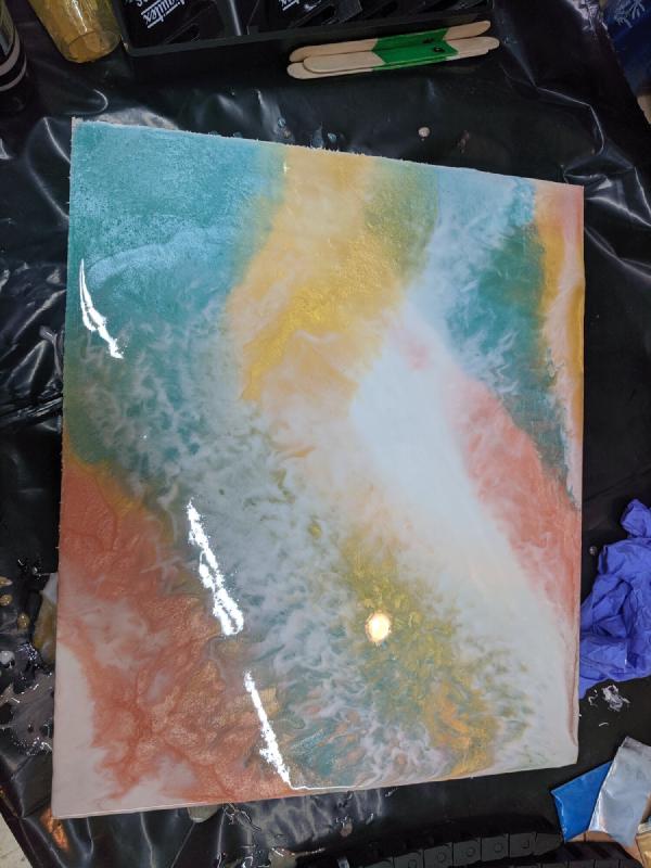 Poured Resin Art