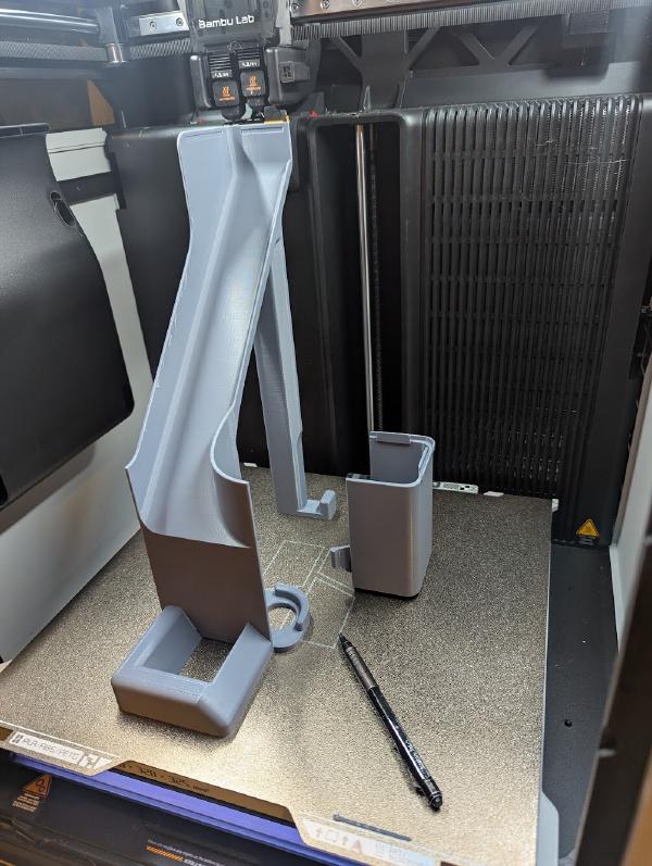 Printer Waste Chute