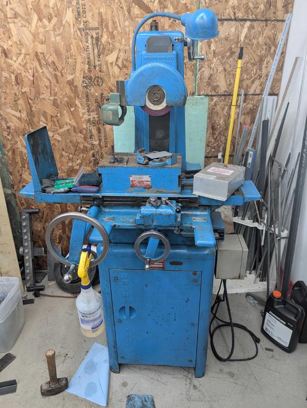 Moving the Surface Grinder