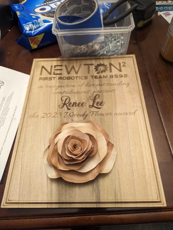 The Woody Flower Award