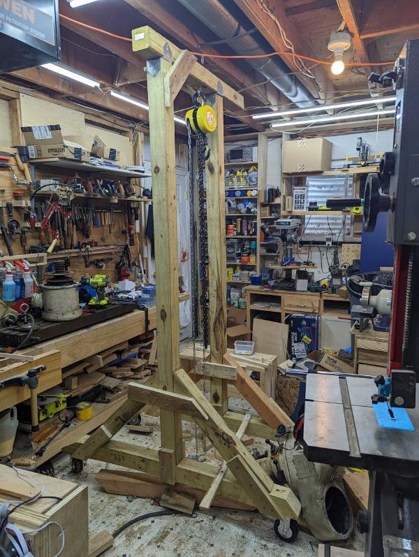 Wooden Gantry